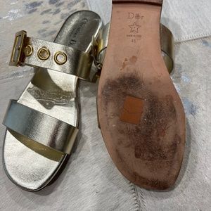 Gold Sandals